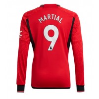 Muški Nogometni Dres Manchester United Anthony Martial #9 Domaci 2023-24 Dugi Rukav